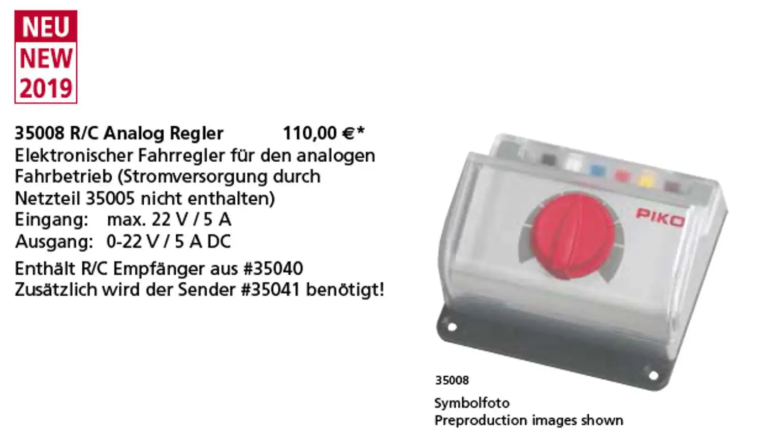 Kleine afbeelding van Piko 35008
